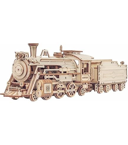 ROBOTIME Modelkits: Bouw de Sakura Tram met LED-verlichting
