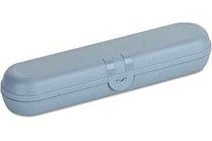 Koziol Bio-Circulair Klikk Houder voor Bestek (Nature Flower Blue)