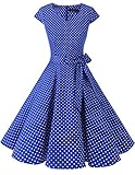 Swing, A-Linie, Aus perfekte Baumwollemischung, sehr bequem zu tragen.Im Packet gibt es ein Kleid und einen Gürtel. Wenn Sie Frage oder Problem haben, bitte per Email uns kontaktieren, werden wir Ihnen innerhalb von 12 Stunden eine Antwort geben.
