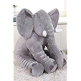 IRK Lemoon Sleeping Buddy Sleeping Elephant 90 cm GRAY