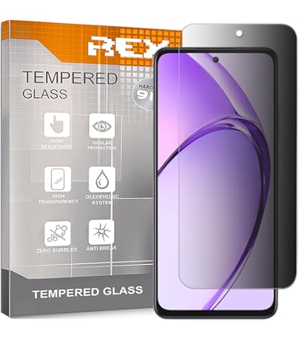 TREBAM [2 Pack Vetro Temperato per Oppo A78 5G (6.56 pollice), Ultra Resistente Pellicola Protettiva Schermo Protezione, 9H Durezza Antigraffio Screen Protector Film per Oppo A78 5G