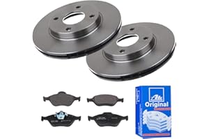 ATE BUNDLE 2 Bremsscheiben + Bremsbelagsatz ATE 3er Set Belüftet Ø258 mm Vorne Bremsenset