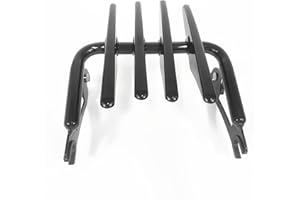 FJPACEMT Detachable Trunk Mount 09-23 Two Up Tour Pack Pak Top Box Case Mounting Luggage Rack Compatible for Harley Davidson Touring Models 2009-2023 Street Glide Road Glide Electra Glide Road King