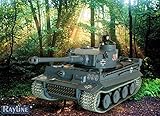 tanque rc heng long infrared 7.2 V batería de 1700 RC tanque HENG long 3818-1 German Tiger I PRO-VERSION