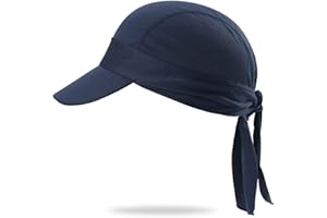 Arcweg Pañuelos de Cabezas Hombres Bandanas Verano Gorros Piratas de Ciclismo con Visera Malla Transpirable UV Protección UPF 50＋Running Deportes al Aire Libre