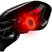 BrightArk Fahrrad Rücklicht USB-C Aufladbar Batterie LED Rücklicht Fahrrad StVZO Zugelassen Fahrradrücklichter IPX5 Wasserdic