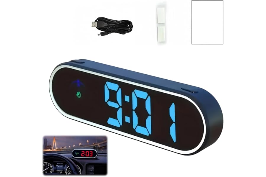 FangLai Digital Speedometer for Vehicles, Heads Up Display HUD GPS Speed Meter with Compass & Speed Limit Warning, USB Plug & Play, Suitable for All Cars, Trucks, Motorcycles (7 Color & MPH & KM/h)