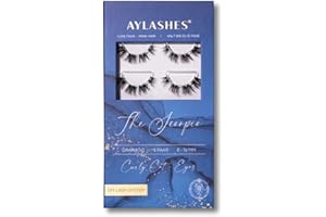 ‎AYLASHES AYLASHES Limited Edition Sternzeichen The Scorpio DIY Wimpernextensions für zu Hause 6 Paar Wimpern mit bis zu 7 Tage Halt