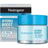 Neutrogena &ndash; Hydro Boost Jel-Krem (50 ml kavanoz) &mdash; Hyal&uuml;ronik asit ve bitkisel trehaloz i&ccedil;eren hassas ciltler i&ccedil;in nemlendir