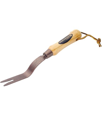 Kent & Stowe Brosse à Marguerites – Outil Jardin Acier Inox Manche Frêne FSC – Enlève Mauvaises Herbes Racines Courtes