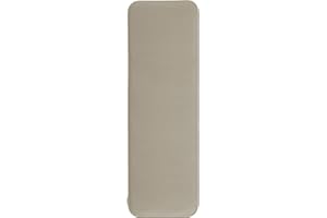 Brandsseller Bankauflage Filz ca. 118x38x2 cm Bankkissen Indoor/Outdoor Kissen (ca. 118x38x2 cm, Beige)