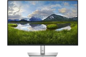 Dell P2425 24 Inch WUXGA (1920x1200) 16:10 Monitor, 100Hz, IPS, 5ms, 99% sRGB, USB-C, DisplayPort, HDMI, VGA, 4x USB, 3 Year Warranty, Black