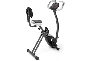 Ultrasport Seniors Fitness, Trenażer domowy, starsza wersja F-Bike, rower stacjonarny, leżący rower treningowy, składany