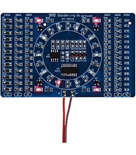 Kit Di Pratica Di Saldatura, Progetto Di Saldatura Con Luce LED A Forma Di Cuore Kit Elettronico Diy Con Led Rgb Per Principianti Studenti Stem~p220672296