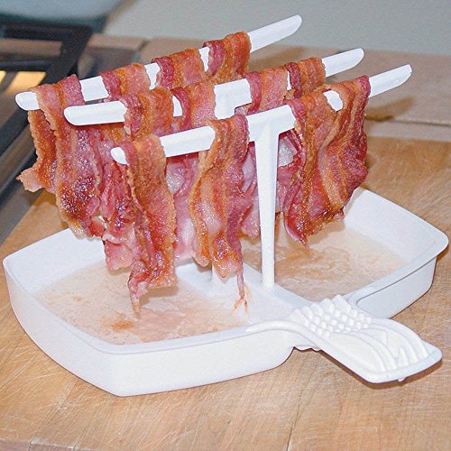 Blueptint PX Mikrowelle Speck Herd – Das Original ‚Makin Bacon Mikrowelle Speck Rack – REDUZIERT Fett bis zu 35% - 3