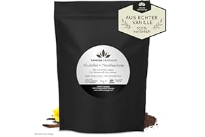 ‎VANILLA CAMPAIGN Premium Vanillepulver aus echten Vanilleschoten, naturbelassen, ohne Zucker, ohne Zusätze, fairtrade, vegan (20g ohne Dose) von Vanilla Campaign®