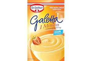 Dr. Oetker - Galetta Cream pudding Vanilla (Galetta Cremepudding Vanille) | Poids Total 80 grams