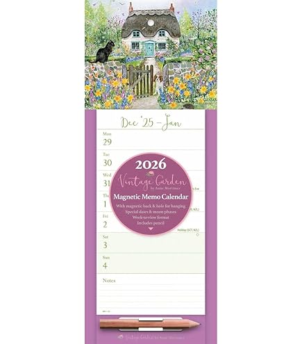 2025-2026 Magnetc Calendar - 2 Year Frdge Calendar, Easy Tear Off, Organzer | EBay - View #11