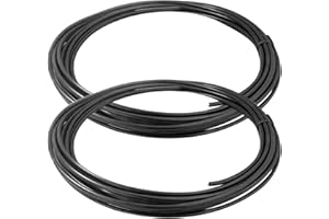 MAXANT Alloy Wheel Rim Protectors, Car Wheel Rim Protection Rings, 1 Set 8M Track with 8M Pinstripe Protector Strips, Self-Adhesive Protector Tape Tire Scratch Resistance Anti-Collision (Black+Black)