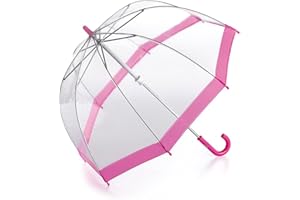 Fulton - Paraguas infantil, talla 68cm lang - talla inglesa, Farbe (Pink Trim)