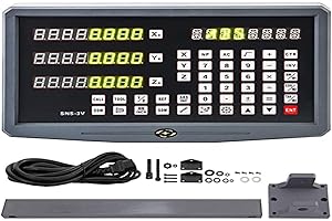 Mophorn 3 Axis Multi-Functional Digital Readout Display DRO with Precision Linear Scale for Lathe Milling EDM