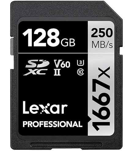 Lexar 256GB Professional 3500x CFast 2.0 Memory Card for 4K