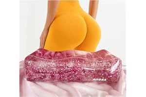 MYBOW BBL Pillow Brazilian Butt Lift Recovery Pillow BBL Chair Butt Pillows for Sitting Booty Pillow Inflatable Butt Pillow BBL Support Pillow Seat Cushion After Hip Surgery