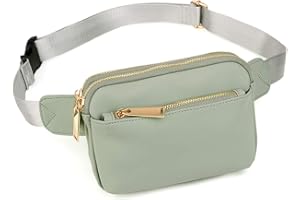 Riñoneras de Moda - UTO Riñonera Deportiva, Impermeable Viaje Cinturón, Bolso Bandolera Bolso de la Cintura, Peso Ligero Estupendo para Mujer Hombre