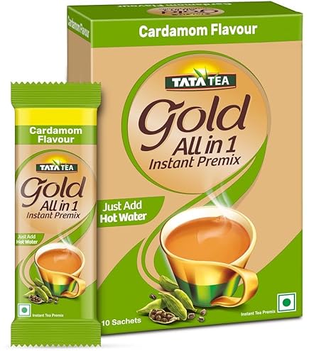 Aryan Teatime Elaichi Tea Instant Premix | 10 sachets | 140 Gms