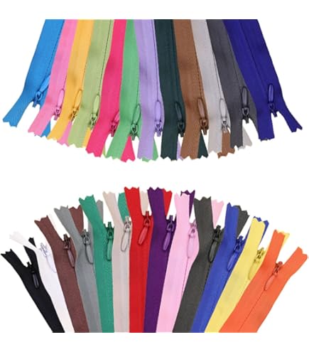 20 Mètres De Fermeture éclair Sans Fin En Nylon Avec 60 Curseurs - Zip N°5 - Marine - Loisirs Créatifs