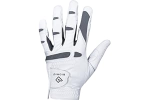 Bionic Gloves – Men’s PerformanceGrip Pro Premium Golf Glove made from Long Lasting, Genuine Cabretta Leather