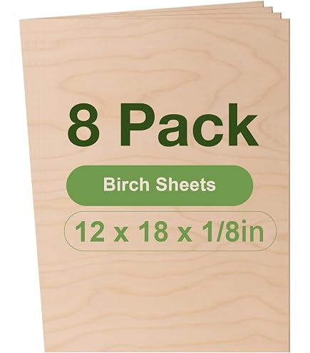 Produktbild von 12er-Pack Farbige Acrylplatten 3mm – 30,4x30,4cm, Für Lasercut, Gravur & DIY