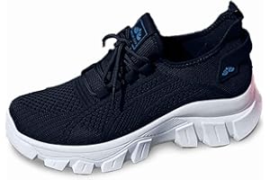 PINTUTU Scarpe Antinfortunistiche Da Donna Senza Lacci, Leggere, Sportive, Con Punta In Acciaio, Comode, Con Cuscino D'Aria, Traspiranti, Scarpe Da Lavoro, Leggere, Da Corsa, Running Shoes