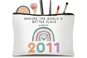 CoCoCherry 13th Birthday Gifts for Girls,13th Birthday Gifts Cosmetic Bags and Pencil Bags,Presents for 13 Year Old Girls, Gifts for 13 Year Old Girls