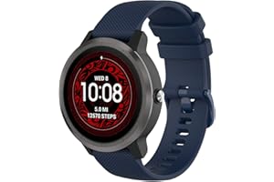 Wownadu pasek kompatybilny z Garmin Vivoactive 3, kompatybilny z Garmin Forerunner 245 zamiennik silikonowego paska sportowego dla kobiet, mężczyzn, pasek (bez trackera)