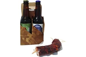 CERVECERÍA VALLES DEL LÚPULO Cerveza Artesana Valles del Lúpulo, pack regalo con tapa en botellas de 33 cl (4 botellas de 33 cl)