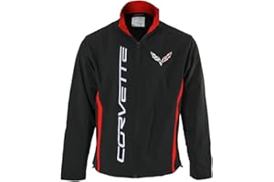 CALHOUN GM Bonded Polyester Ganzjahresjacke, Chevrolet, Corvette, Camaro, Silverado, Unisex für Damen und Herren