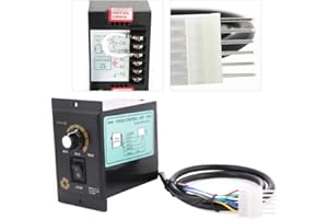 PLYISTY Regolatore di velocità del motore US-52, Regolatore di velocità del motore CA 220V 50/60Hz 300/400/500W, Precisione di controllo Hgh, Componenti elettronici di Regolatore di (300W)