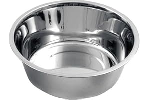 Kerbl 83416 rostfritt stål hundskål ca 4 000 ml