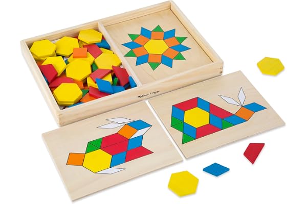 Melissa & Doug Pattern Blocks and Boards