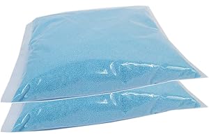 Ghisi Walter Sabbia Colorata Decorazione Sottile 0,4-0,7 mm 2 kg (Azzurro)