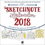 Der Sketchnote Kalender 2018 (Wandkalender) (mitp Anwendungen) by 