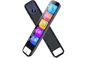 WingFly Stylo lecteur de numérisation, 134 langues, stylo de lecture intelligent pour dyslexie, personnes âgées, enfants, étudiants, traduction de scan hors ligne pour 13 langues