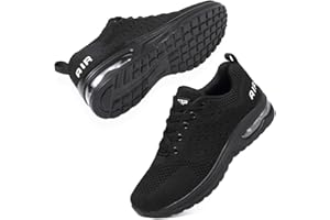 MAXOME Womens Trainers Running Shoes Air Cushion Sneakers Ladies Walking Trainers Lightweight Breathable Mesh Athletic Sports Sneakers Non Slip Casual Gym Tennis Jogging Shoes