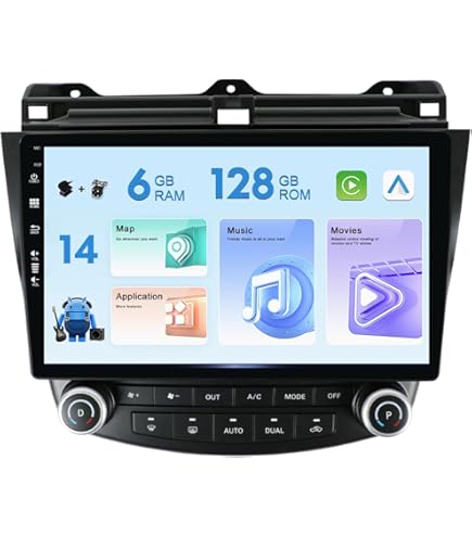 YUNTX Android 10 Car Stereo Head Unit (7 Inch) - GPS Navigation Radio With DAB , Bluetooth