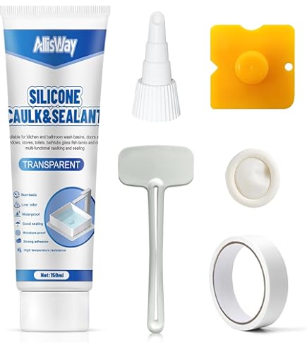 Silicone Sigillante Trasparente UHUBP D2476 - Impermeabile, Antimuffa, Per Bagno E Edilizia - Foto 4