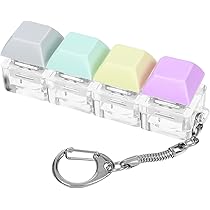 2 stuks Toetsenbord Fidget Toy , Mini 4 Toetsen Decompressie