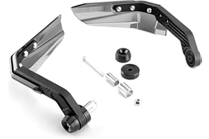 Shkalacar 1 para motocyklowych ochraniaczy dłoni, uniwersalna anodowana osłona dłoni na kierownicę 7/8"