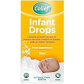 Colief - Infant Drops (15ml) - Lactase Enzyme Drops to Reduce Lactose Content in Breast Milk and Infant Formula
