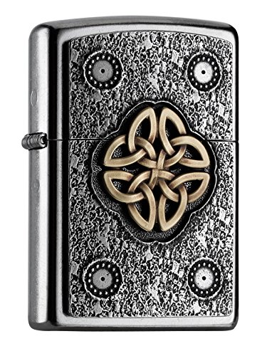Zippo Sturmfeuerzeug 2004750 EMBLEM-LIGHTER WITH CELTIC KNOT